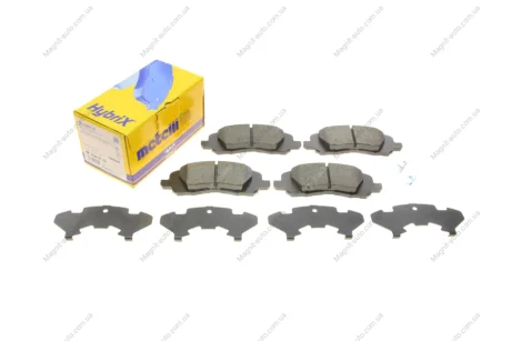 Комплект тормозных колодок Metelli 22-0861-0