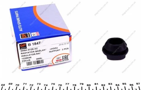 Опора радіатора Dp B 1847