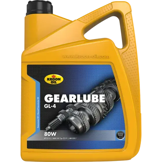 Олива трансмісійна GEARLUBE GL-4 80W 5л KROON OIL 01323 (фото 1)