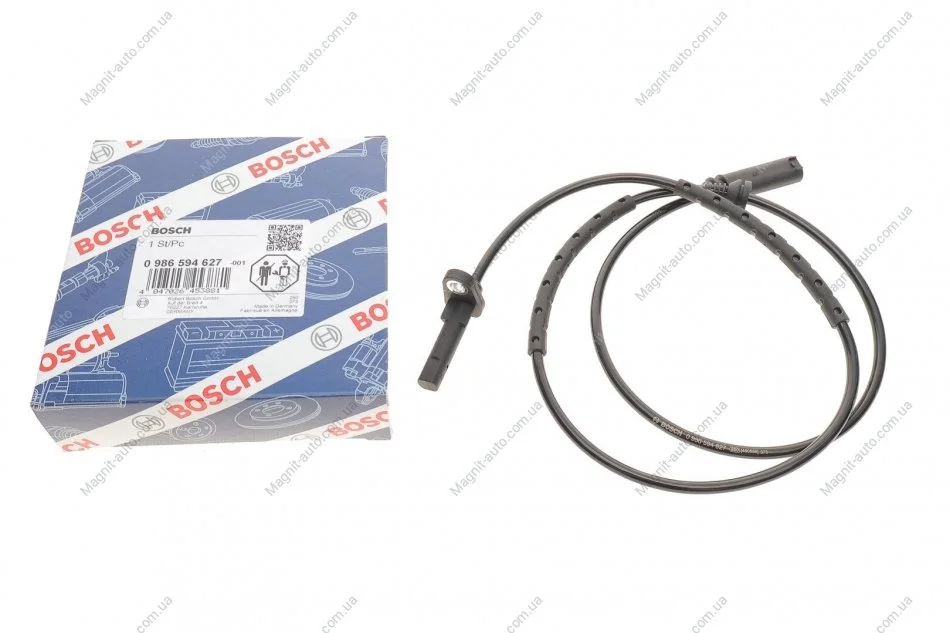 ДАТЧИК ШВИДК.ОБЕРТ.КОЛІСА ЗАД BOSCH 0986594627 (фото 1)