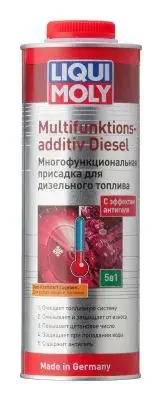 Присадка багатофункціональна для дизельного палива 5 в 1 з антигелем LIQUI MOLY 39025 (фото 1)
