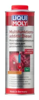 Присадка багатофункціональна для дизельного палива 5 в 1 з антигелем LIQUI MOLY 39025