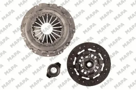 MAPA NISSAN К-кт сцепления Primera 2.2Di 02-,X-Trail 2.0/2.5 01- 240mm 21.8x25.7 24 зуб. Mapa 010240600