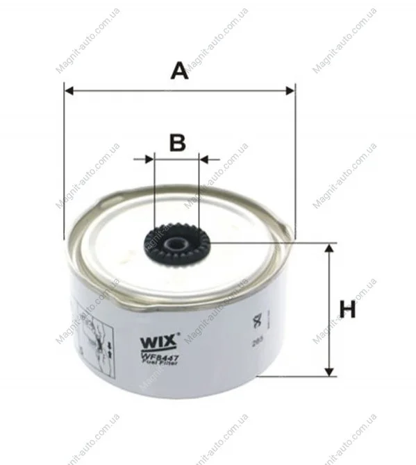 Фильтр топливный, 2.7-3.6TD, LR3 04-09/LR3 09-/Range Rover02- WIX FILTERS WF8447 (фото 1)