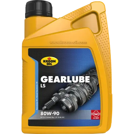 Масло трансмиссионное GEARLUBE LS 80W-90 1л KROON OIL 01214 (фото 1)
