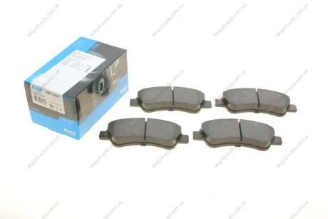 Комплект гальмівних колодок KAVO KBP-10007