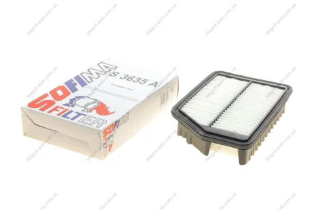 Фільтр повітряний SOFIMA S 3635 A
