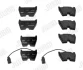JURID AUDI Тормозные колодки передние A6 C5 Avant 04-05, VW PHAETON 3.2 04-08, LAMBORGHINI GALLARDO SPYDER 5.0 05- Jurid 573195J (фото 2)