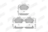 SUZUKI Тормозные колодки передн.Swift,SX4,Opel Agila 05-,Nissan Note,Micra 05- Jurid 573770J (фото 1)