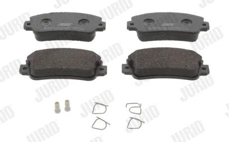JURID FIAT Колодки тормозные передние PANDA 82-,REGATA 83-,UNO Jurid 571297J