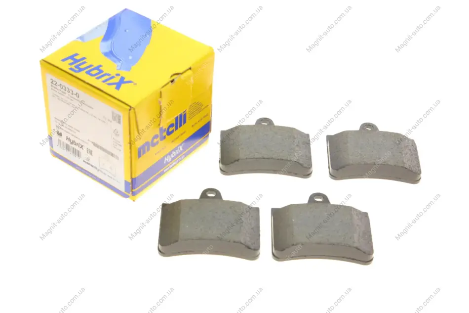 Комплект тормозных колодок (дисковых).) Metelli 22-0333-0 (фото 1)