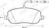 JURID CITROEN Тормозный колодки передние CITROEN C8 02- Jurid 573096J (фото 2)