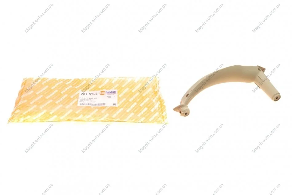 Ручка дверей, R, BMW X5 (E70), 06-13 (Beige) AUTOTECHTEILE 701 5123 (фото 1)