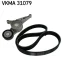 Ремкомплект ГРМ AUDI/SEAT/VW A3/Altea/Golf "1,9-2,0 "03>> SKF VKMA 31079