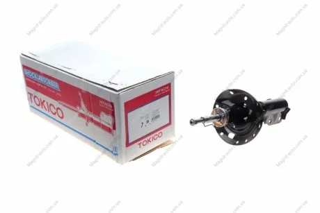 Амортизатор підвіски передній правий газомасляний Honda City 09-/Fit/Jazz 08- TOKICO Tokico B2348