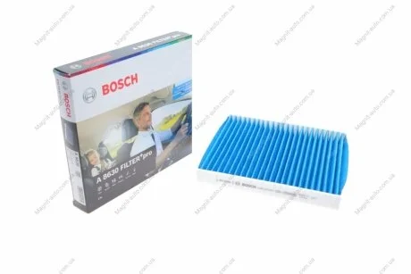 Фото 1 - фільтр салону з активованим вугіллям BOSCH 0 986 628 630 ФІЛЬТР САЛОНУ З АКТИВОВАНИМ ВУГІЛЛЯМ BOSCH 0 986 628 630 (фото 1)