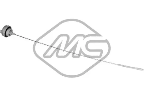 Щуп рівня мастила Renault Cloi, Modus 1,5CDi 04- (570mm) Metalcaucho 39238