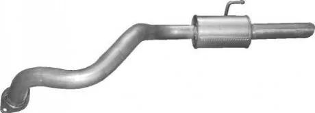 Глушник задн. TOYOTA LAND CRUISER 4.0 (вир-во Polmostrow) POLMOSTROW 26.18