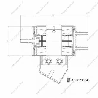 Фильтр топлива BLUE PRINT ADBP230040