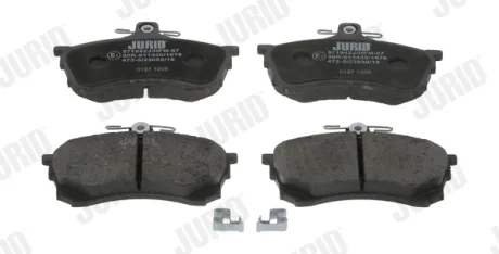 JURID Колодки тормозные передние CARISMA 95- Jurid 571942J