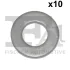 FISCHER Термошайба форсунки 7,1*13,7*1,6 Fischer Automotive One (FA1) 107.286.010 (фото 1)