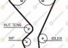 EUROREPAR Ремінь зубчастий приводу грм Z=134/25.4 CITROEN 1,6i: Berlingo, Xsara, C2/3/4 1633126380
