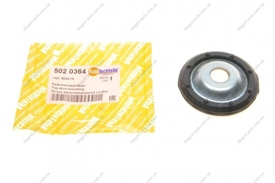 Опора амортизаційної стійки AUTOTECHTEILE 502 0364 (фото 1)