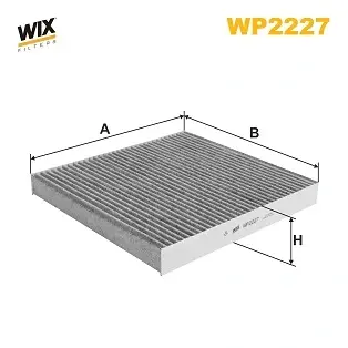 Фільтр, повітря у салоні WIX FILTERS WP2227 (фото 1)