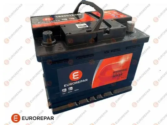 Акумулятор автомобільний EFB Start-Stop 60Ah 640A R+ Eurorepar 1620012480 (фото 1)