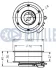 VW Ролик ГРМ Audi A3/4,Bora,Golf IV,V,VI,Passat,Touran,T5,Skoda Fabia,Octavia,SuperB 1.6/2.0 RUVILLE 540453 (фото 2)