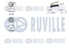 К-кт ГРМ + 2 ролика натяжения + крепеж OPEL ASTRA 1.7CDTI RUVILLE 550123 (фото 2)