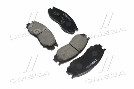 Колодки тормоза MITSUBISHI L200, L400 передн. (произ-во) CTR GK0620