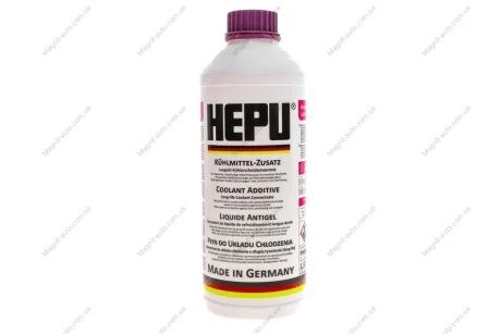 Антифриз G12 evo фіолетовий концентрат 1.5л HEPU P999-EVO12