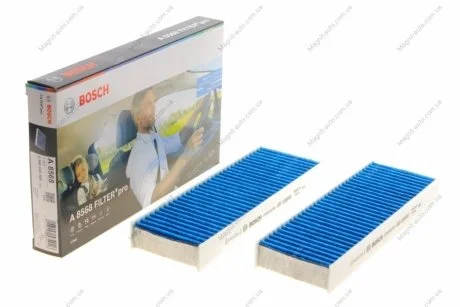 Filter + CITROEN Фильтр салона (антиалергенный) уголь (2шт.) C4 02- BOSCH 0986628568