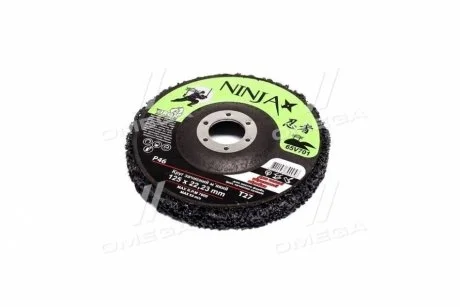 Коло зачистне неткане м\'яке NINJA Т27, 125х22х13 мм, Р46 (VIROK) Vorel 65V701