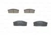Тормозные колодки пер. NISSAN BLUBIERD 80- BOSCH 0986494530 (фото 5)