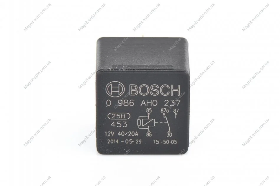 Реле, робочий струм BOSCH 0986AH0237 (фото 1)
