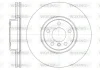 Гальмівний диск перед. BMW X5 (E70/F15/F85) / X6 (E71-72/F16/F86) 07- (348x30) WOKING D61335.10 (фото 1)