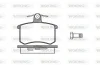 Гальмівні колодки задн. FIAT CROMA /VW SCIROCCO /Audi /A6/A8 1.6-2.8 82-98 WOKING P0353.00 (фото 1)