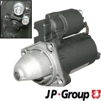 Стартер Fiesta/Fusion/Focus/B-Max 1.25/1.4/1.5/1.6 95- (1.1кВт/10z) JP GROUP 1590300700