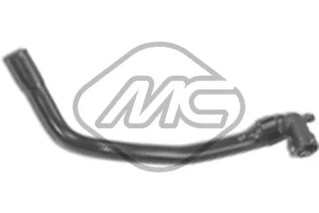 Фото 1 - патрубок радіатора пічки Peugeot 207 1.6HDI 06-15 Metalcaucho 77665 Патрубок радіатора пічки Peugeot 207 1.6HDI 06-15 Metalcaucho 77665 (фото 1)