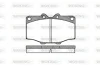 Гальмівні колодки зад. Toyota Land Cruiser 84- WOKING P0323.00 (фото 1)