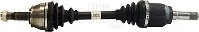 FIAT Полуось L=580mm 25/24 зуб. FIORINO 1.3 D 07-, QUBO 1.3 D 08- CIFAM 655-1135