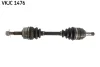 Приводной вал передних лев 57,1/558мм (для автомобилей с ABS) OPEL COMBO, CORSA B, TIGRA 1.0-1.7D 03.93-12.02 SKF VKJC 1476 (фото 1)