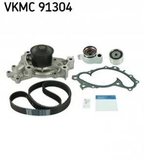 Комплект ремня ГРМ с помпой SKF VKMC 91304