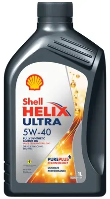 Олива двигуна 1L Shell Helix Ultra 5W40 (ACEA A3/B3, A3/B4 BMW L-01 MB 229.5/226.5 VW 502.00/505.00 RN 0700/0710 PSA B71 2296 Porsche A40 FIAT 9.55535.Z2) SHELL 550052677 (фото 1)