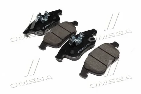 Фото 1 - колодки гальм Renault Laguna 07-15 Latitude 10- Megane 08- SAMSUNG SM7 12- передн. CTR GK0987 Колодки гальм Renault Laguna 07-15 Latitude 10- Megane 08- SAMSUNG SM7 12- передн. CTR GK0987 (фото 1)