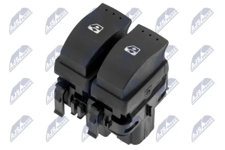 Кнопка електричного склопідіймача ліва Renault Clio II/Megane II/Scenic II 2002- NTY EWS-RE-001