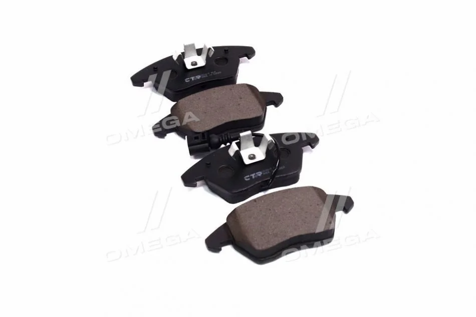 Колодки дискових гальм. AUDI, SEAT, SKODA, VW передн. (виробництво) CTR GK1234 (фото 1)