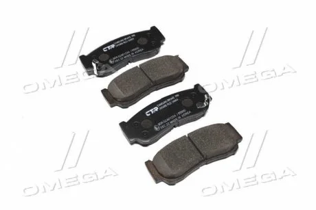 Фото 1 - колодки гальм HYUNDAI SANTA FE, задн. CTR GK0486 Колодки гальм HYUNDAI SANTA FE, задн. CTR GK0486 (фото 1)
